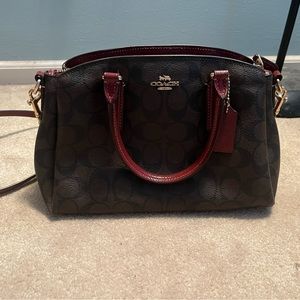Coach signature satchel